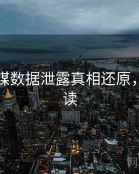 星空传媒数据泄露真相还原，立即阅读