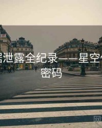 独家数据泄露全纪录——星空传媒流量密码