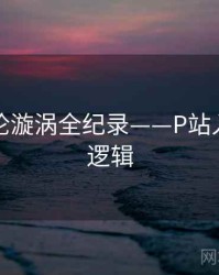多维舆论漩涡全纪录——P站入口热度逻辑