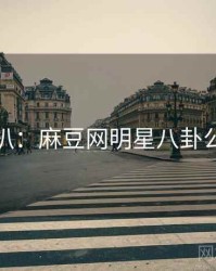 独家深扒：麻豆网明星八卦公众心理