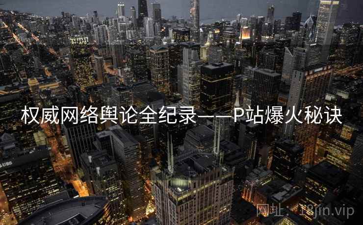 权威网络舆论全纪录——P站爆火秘诀